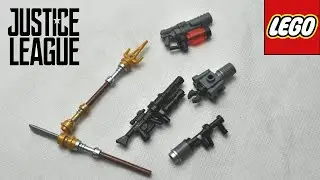 LEGO Custom Justice League Weapons