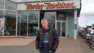 Picking up my new Harley Davidson!!! 🙂