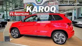 NEW Skoda KAROQ FL SportLine [1.5 TSI 150 Hp] - Exterior & interior details