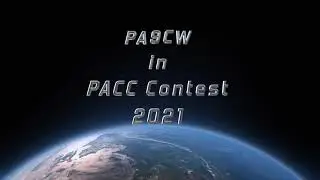 PA9CW in the PACC contest 2021.