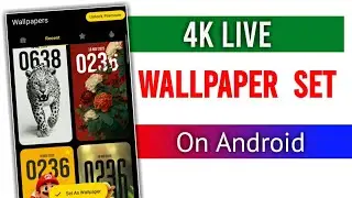 How To Set Live Wallpaper On Android Mobile | Live Wallpaper Set