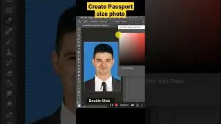 Create Passport size photo in Photoshop 
