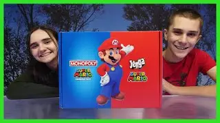 Monopoly Super Mario Celebration  & Super Mario Jenga | Celebrating Nintendo’s 35th Anniversary!