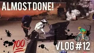 Vlog #12-Bike jacket and SPRAY Painting bae !
