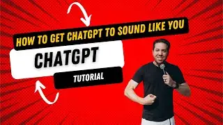 Make ChatGPT Speak In Your Voice