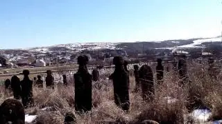 Могила легендарного Байсангура на земле Ауха.