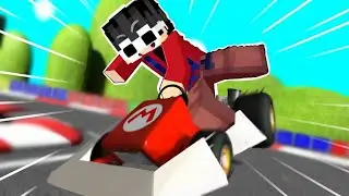 Mario Kart in Minecraft!