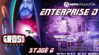 Hero Collector Enterprise-D build. Stage 6