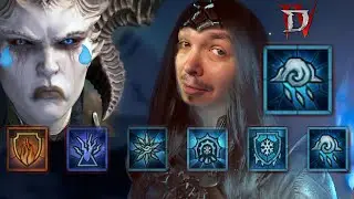 Diablo 4 Лучший Билд Волшебницы 3 сезона Снежная Буря