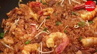 How to Make Chinese Rice with All Meats / Chinese Fried Rice / Cleves Kitchen
