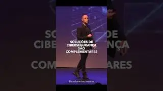 Soluções de Cibersegurança devem ser complementares. #cibersegurança #pentest #soc