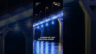 Bridges at Night: INTILED lighting recipe #architecturallighting #bridge #lighting #lightingdesign