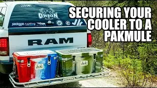 Securing a Cooler to a Pakmule | Orion Quick Tips
