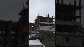 Совгавань, 11 мая....стройка дома Русгидро