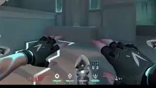 1hp 1knife jett clutch 🔥🔥 #valorant #viral #shorts #short