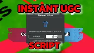 [ INSTANT UGC ] Script | Solara \ UGC LIMITED | Roblox , 2024