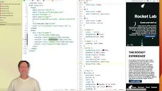 HTML CSS Site Creation - Section two + Buttons