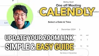 How To Update Your Zoom Link On Calendly: Simple & Easy Guide!