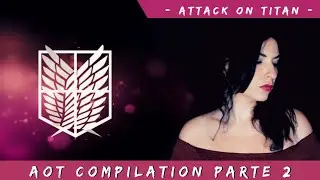 Attack on Titan Opening ITA Compilation Lyrics by Kobato PART 2 | L'ATTACCO DEI GIGANTI SIGLE ITA