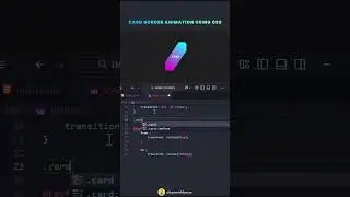 Create Card Border Animation using CSS | Learn CSS Border Animations | HTML CSS Effects | CodeMinds