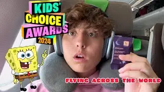 I Flew ACROSS THE WORLD for the Kids Choice Awards 🌏