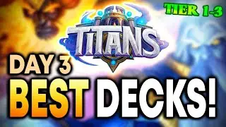 My Tier List of the Best Decks from the Titans Hearthstone Expansion!