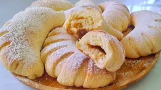 Булочки как пух с ореховым заварным кремом Рецепт от Ольги Матвей