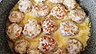 По настоящему вкусные тефтели в сливочном соусе