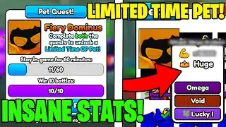 *NEW* 🥳🔥 How To Get FREE LIMITED TIME OP FIERY DOMINUS In Arm Wrestle Simulator! (Roblox)