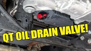 New Quarter Turn Oil Pan Drain Valve from UPR!
