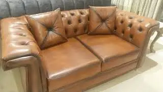 Modern Leather Sofa Set | SHF Collection