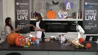 Farmer's Kitchen Live with Hina Sayeed, Founder, First Crust Bakery - Jack-O-Lantern Pumpkin Pie