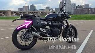 Trip Machine Mini Pannier - Triumph Speed Twin 1200