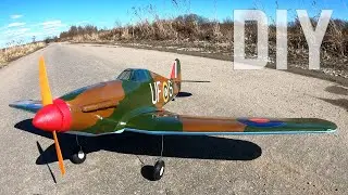 How to make Hawker Hurricane RC Plane DIY