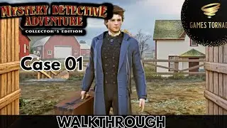 Mystery Detective Adventure: Case 1 Trouble on the farm walkthrough [FIVEBN GAMES]