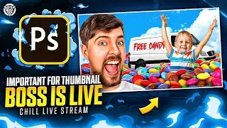 BOSS IS LIVE | IMPORTANT FOR THUMBNAIL | CHILL STREAM
