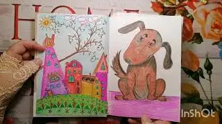 Обзор скетчбука + челлендж 