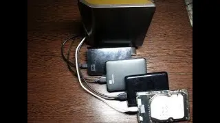 HDD USB repair. Don't throw away your old disk - it will still work -).