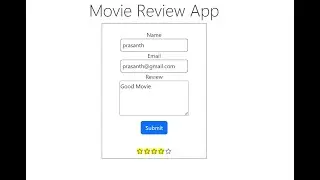 Movie Review App in React JS | useContext, useRef, Bootsrap | Explained in Tamil | Part - 1