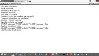 Tutorial 11 - PHP - Building a database object that implements an Interface in OOP - Part 10