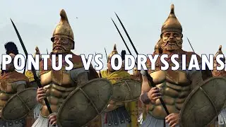 Pontus vs Odryssians - Multiplayer Battle - Total War Rome 2