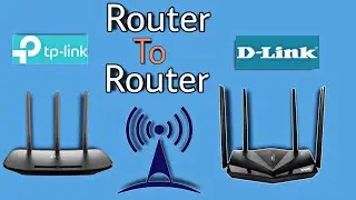 How to connect two routers wirelessly tp link to Dlink | router to router wireless connection