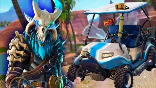 GOLF CARTS IN FORTNITE!!!