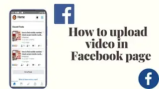 How to upload video on  facebook page 2022 |Facebook creator studio video upload