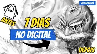 O que Aprendi em 7 dias  DE DESENHO DIGITAL ?( QUAL MESA? QUAL TÉCNICA?)