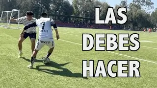 3 JUGADAS Que Debes Intentar en un Partido de FÚTBOL