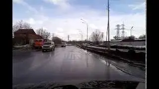 Дороги Нижневартовска апрель 2013г часть 2
