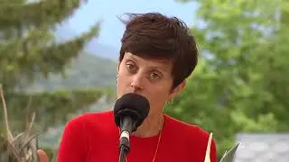 Maria Callís Cabrera recita al Parc Natural de l'Alt Pirineu