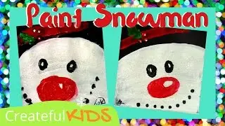 How To Paint a Snowman