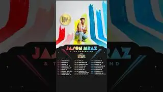 Tour tickets on sale now at JasonMraz.com! 🎢✨